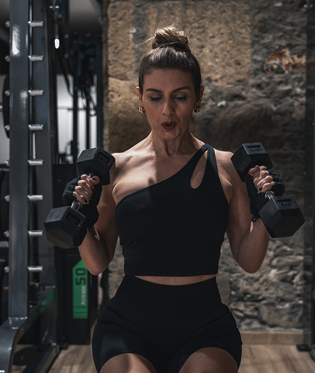 Ejercicios en el gimnasio 7 Fitness